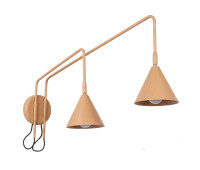 Wall lamp SOLLUX SL.2508 NOX 2 GOLD 2 x E14 Wall lamp SOLLUX SL.2508 NOX 2 GOLD 2 x E14
