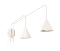 Wall lamp SOLLUX SL.2509 NOX BEIGE 2 x E14 Wall lamp SOLLUX SL.2509 NOX BEIGE 2 x E14