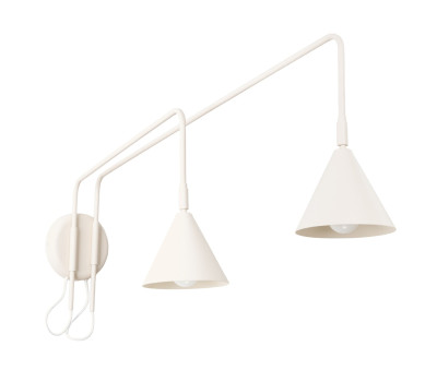 Wall lamp SOLLUX SL.2509 NOX BEIGE 2 x E14