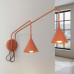 Wall lamp SOLLUX SL.2511 NOX RED OCHRE 2 x E14 Wall lamp SOLLUX SL.2511 NOX RED OCHRE 2 x E14