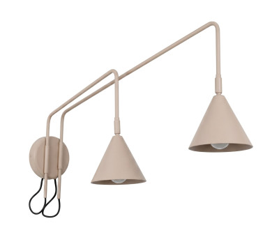 Аплик SOLLUX SL.2512 NOX 2 TAUPE 2 x E14 Аплик SOLLUX SL.2512 NOX 2 TAUPE 2 x E14