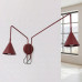 Аплик SOLLUX SL.2513 NOX BURGUNDY / TAUPE 2 x E14