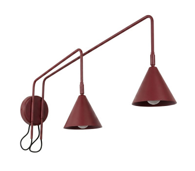Аплик SOLLUX SL.2513 NOX BURGUNDY / TAUPE 2 x E14