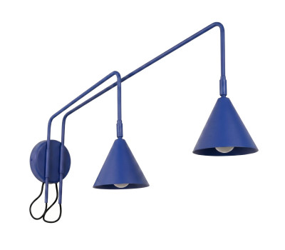 Аплик SOLLUX SL.2514 NOX 2 ULTRAMARINE 2 x E14 Аплик SOLLUX SL.2514 NOX 2 ULTRAMARINE 2 x E14