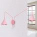 Аплик SOLLUX SL.2515 NOX 2 PINK / TAUPE 2 x E14 Аплик SOLLUX SL.2515 NOX 2 PINK / TAUPE 2 x E14