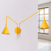Wall lamp SOLLUX SL.2517 NOX 2 YELLOW / TAUPE 2 x E14 Wall lamp SOLLUX SL.2517 NOX 2 YELLOW / TAUPE 2 x E14