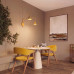 Wall lamp SOLLUX SL.2517 NOX 2 YELLOW / TAUPE 2 x E14 Wall lamp SOLLUX SL.2517 NOX 2 YELLOW / TAUPE 2 x E14