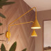 Wall lamp SOLLUX SL.2517 NOX 2 YELLOW / TAUPE 2 x E14 Wall lamp SOLLUX SL.2517 NOX 2 YELLOW / TAUPE 2 x E14