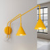Wall lamp SOLLUX SL.2517 NOX 2 YELLOW / TAUPE 2 x E14 Wall lamp SOLLUX SL.2517 NOX 2 YELLOW / TAUPE 2 x E14