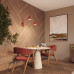 Wall lamp SOLLUX SL.2518 NOX 2 RED 2 x E14 Wall lamp SOLLUX SL.2518 NOX 2 RED 2 x E14