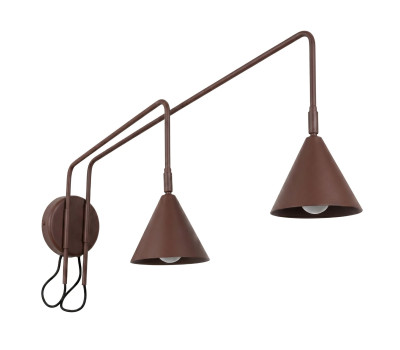 Аплик SOLLUX SL.2519 NOX 2 BROWN TAUPE 2 x E14 Аплик SOLLUX SL.2519 NOX 2 BROWN TAUPE 2 x E14