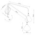 Wall lamp SOLLUX SL.2520 NOX 2 TAUPE 2 x E14 Wall lamp SOLLUX SL.2520 NOX 2 TAUPE 2 x E14