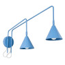 Wall lamp SOLLUX SL.2520 NOX 2 TAUPE 2 x E14