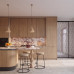 Pendant lamp SOLLUX SL.2527 NOX 25 TAUPE 1 x E27 Pendant lamp SOLLUX SL.2527 NOX 25 TAUPE 1 x E27