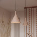 Pendant lamp SOLLUX SL.2527 NOX 25 TAUPE 1 x E27 Pendant lamp SOLLUX SL.2527 NOX 25 TAUPE 1 x E27