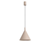 Pendant lamp SOLLUX SL.2527 NOX 25 TAUPE 1 x E27 Pendant lamp SOLLUX SL.2527 NOX 25 TAUPE 1 x E27