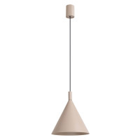 Pendant lamp SOLLUX SL.2527 NOX 25 TAUPE 1 x E27