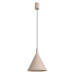 Pendant lamp SOLLUX SL.2527 NOX 25 TAUPE 1 x E27 Pendant lamp SOLLUX SL.2527 NOX 25 TAUPE 1 x E27