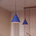 Пендел SOLLUX SL.2529 NOX 25 ULTRAMARINE 1 x E27 Пендел SOLLUX SL.2529 NOX 25 ULTRAMARINE 1 x E27