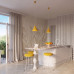 Pendant lamp SOLLUX SL.2532 NOX 25 YELLOW 1 x E27 Pendant lamp SOLLUX SL.2532 NOX 25 YELLOW 1 x E27