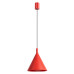 Pendant lamp SOLLUX SL.2533 NOX 25 RED 1 x E27 Pendant lamp SOLLUX SL.2533 NOX 25 RED 1 x E27