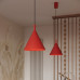 Pendant lamp SOLLUX SL.2533 NOX 25 RED 1 x E27 Pendant lamp SOLLUX SL.2533 NOX 25 RED 1 x E27