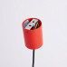 Pendant lamp SOLLUX SL.2533 NOX 25 RED 1 x E27 Pendant lamp SOLLUX SL.2533 NOX 25 RED 1 x E27