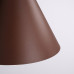 Pendant lamp SOLLUX SL.2534 NOX 25 BROWN 1 x E27 Pendant lamp SOLLUX SL.2534 NOX 25 BROWN 1 x E27