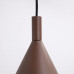 Pendant lamp SOLLUX SL.2534 NOX 25 BROWN 1 x E27 Pendant lamp SOLLUX SL.2534 NOX 25 BROWN 1 x E27