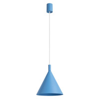 Pendant lamp SOLLUX SL.2535 NOX 25 BLUE 1 x E27