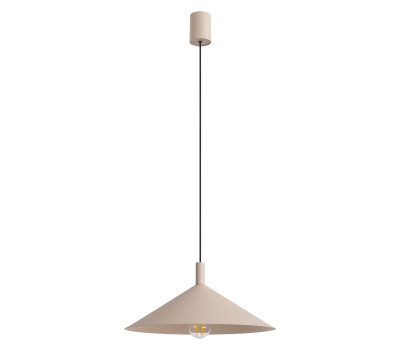 Pendant lamp SOLLUX SL.2542 NOX 40 TAUPE 1 x E27 Pendant lamp SOLLUX SL.2542 NOX 40 TAUPE 1 x E27