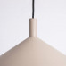 Pendant lamp SOLLUX SL.2542 NOX 40 TAUPE 1 x E27 Pendant lamp SOLLUX SL.2542 NOX 40 TAUPE 1 x E27