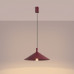 Pendant lamp SOLLUX SL.2543 NOX 40 BURGUNDY 1 x E27 Pendant lamp SOLLUX SL.2543 NOX 40 BURGUNDY 1 x E27