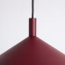 Pendant lamp SOLLUX SL.2543 NOX 40 BURGUNDY 1 x E27 Pendant lamp SOLLUX SL.2543 NOX 40 BURGUNDY 1 x E27