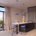 Pendant lamp SOLLUX SL.2544 NOX 40 ULTRAMARINE 1 x E27 Pendant lamp SOLLUX SL.2544 NOX 40 ULTRAMARINE 1 x E27