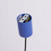 Pendant lamp SOLLUX SL.2544 NOX 40 ULTRAMARINE 1 x E27 Pendant lamp SOLLUX SL.2544 NOX 40 ULTRAMARINE 1 x E27
