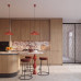Pendant lamp SOLLUX SL.2548 NOX 40 RED 1 x E27 Pendant lamp SOLLUX SL.2548 NOX 40 RED 1 x E27