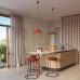 Pendant lamp SOLLUX SL.2548 NOX 40 RED 1 x E27 Pendant lamp SOLLUX SL.2548 NOX 40 RED 1 x E27