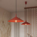 Pendant lamp SOLLUX SL.2548 NOX 40 RED 1 x E27 Pendant lamp SOLLUX SL.2548 NOX 40 RED 1 x E27