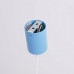 Pendant lamp SOLLUX SL.2550 NOX 40 BLUE 1 x E27 Pendant lamp SOLLUX SL.2550 NOX 40 BLUE 1 x E27