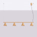 Pendant lamp SOLLUX SL.2553 NOX GOLD 4 x E14 Pendant lamp SOLLUX SL.2553 NOX GOLD 4 x E14