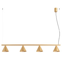 Pendant lamp SOLLUX SL.2553 NOX GOLD 4 x E14