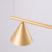 Pendant lamp SOLLUX SL.2553 NOX GOLD 4 x E14 Pendant lamp SOLLUX SL.2553 NOX GOLD 4 x E14