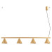 Pendant lamp SOLLUX SL.2553 NOX GOLD 4 x E14 Pendant lamp SOLLUX SL.2553 NOX GOLD 4 x E14