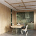 Пендел SOLLUX SL.2555 NOX OLIVE GREEN 4 x E14