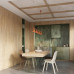 Пендел SOLLUX SL.2556 NOX 4L RED OCHRE 4 x E14