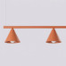 Пендел SOLLUX SL.2556 NOX 4L RED OCHRE 4 x E14