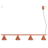 Пендел SOLLUX SL.2556 NOX 4L RED OCHRE 4 x E14
