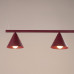 Pendant lamp SOLLUX SL.2558 NOX 4L BURGUNDY 4 x E14 Pendant lamp SOLLUX SL.2558 NOX 4L BURGUNDY 4 x E14