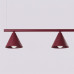 Pendant lamp SOLLUX SL.2558 NOX 4L BURGUNDY 4 x E14 Pendant lamp SOLLUX SL.2558 NOX 4L BURGUNDY 4 x E14